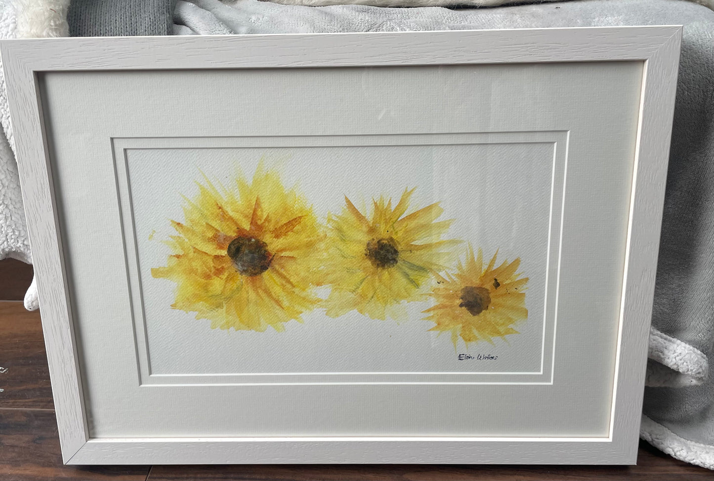Watercolour -Sunflowers