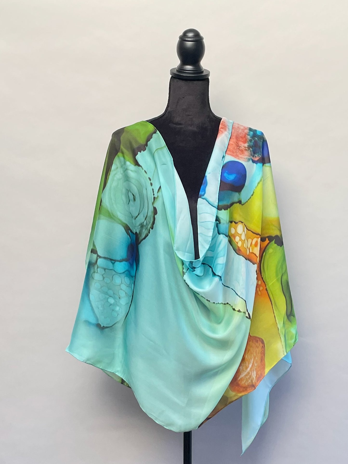 Colour my World-Silk Scarf