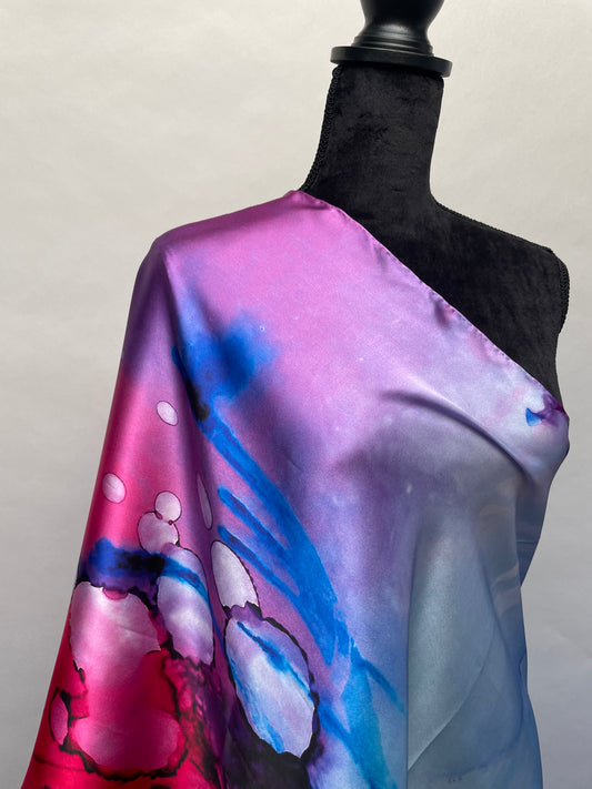 Product-Silk Scarf-Shine Bright