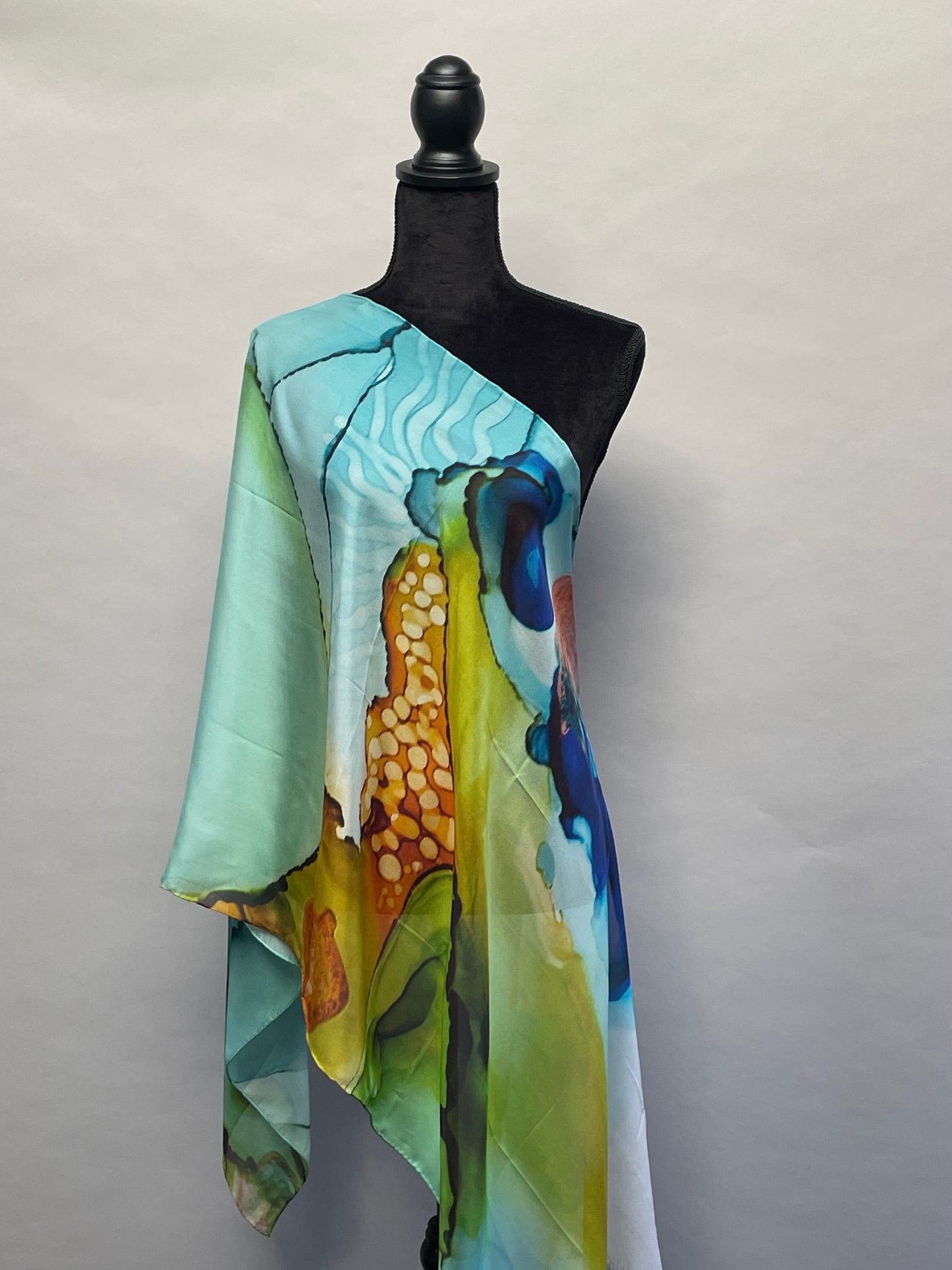 Colour my World-Silk Scarf