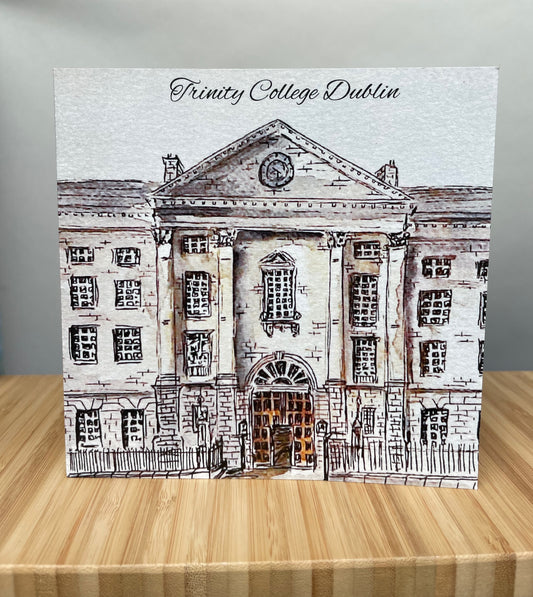 Trinity College Dublin-Greeting Card