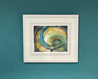 Mixed Media - Ever Decreasing Circles