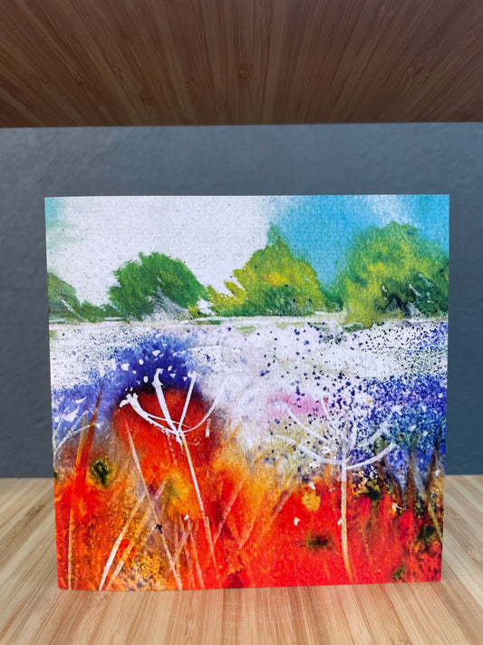 Product-Greeting Card-Poppy Fields