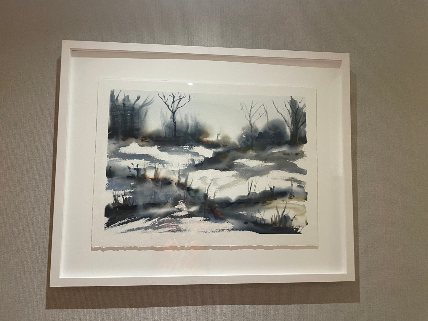 Original Art-Watercolour -The Phoenix Park -Abstract Study